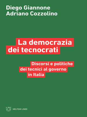 cover image of La democrazia dei tecnocrati